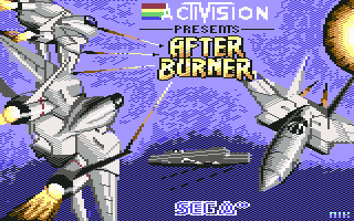 After Burner screenshot 2 for Commodore 64